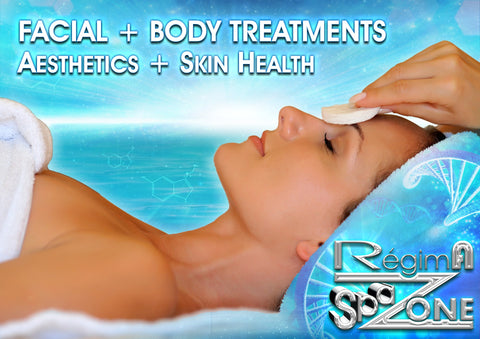 Zone Face & Body Treatment Poster